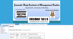 Desktop Screenshot of conf12.jbims.edu